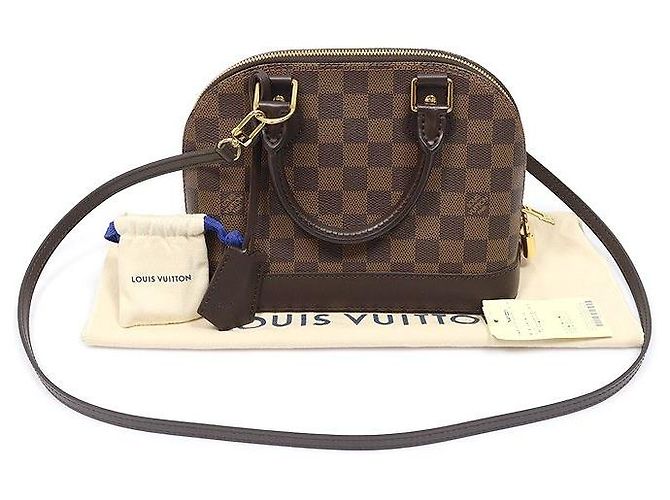 Louis Vuitton Alma BB Damier Ebene Canvas - vista 2