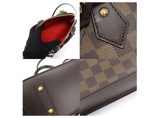 Louis Vuitton Alma BB Damier Ebene Canvas - vista 6
