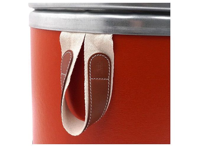 Hermès Small Saddle Box Orange Feu - Ansicht 6
