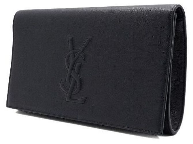 Autre Marque Clutch con patta Monogram Dark Navy - vista 2