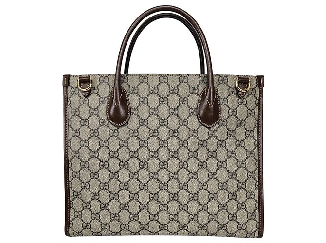 Gucci Borsa Tote Piccola GG Supreme - vista 3
