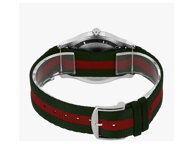 Orologio Gucci NATO Unisex Argento - vista 4
