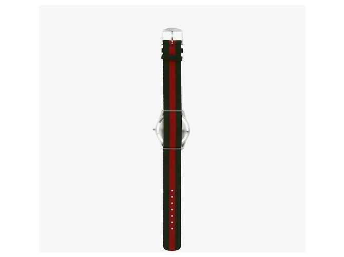 Orologio Gucci NATO Unisex Argento - vista 5