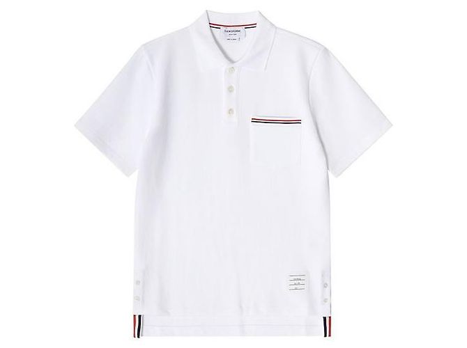 Thom Browne T-Shirt für Herren Silber - Ansicht 2