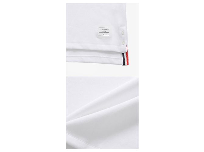 Thom Browne T-Shirt für Herren Silber - Ansicht 8