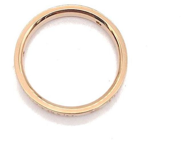Anello Tiffany & Co 3P Diamond Logo Oro Rosa - vista 4