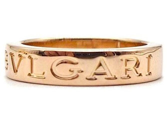 Anello Bulgari Diamond BB Oro Rosa - vista 2