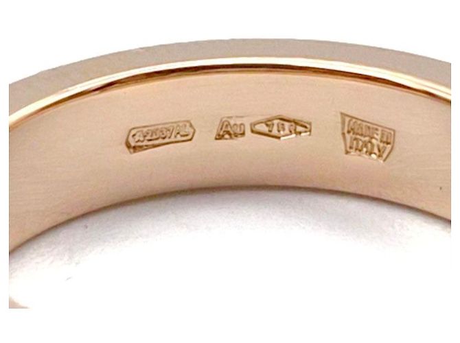 Anello Bulgari Diamond BB Oro Rosa - vista 6