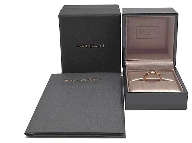 Anello Bulgari Diamond BB Oro Rosa - vista 7