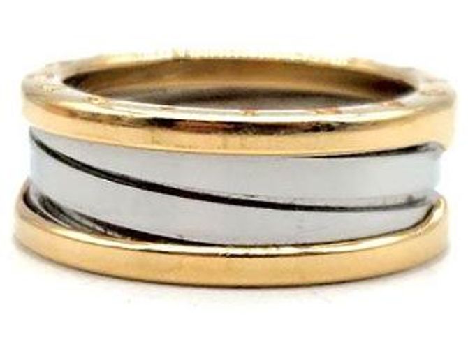 Bulgari B.zero1 Ring aus Gold und Stahl - Ansicht 2