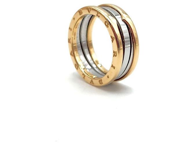 Bulgari B.zero1 Ring aus Gold und Stahl - Ansicht 4