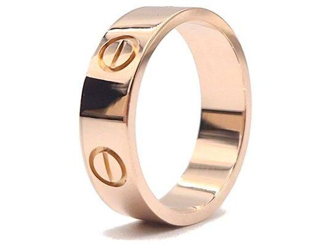 Anello Cartier Love Oro Rosa - vista 5