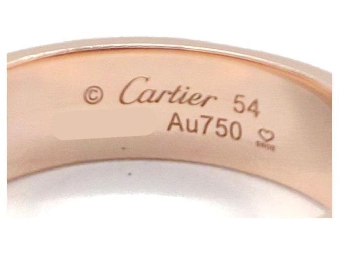 Anello Cartier Love Oro Rosa - vista 6