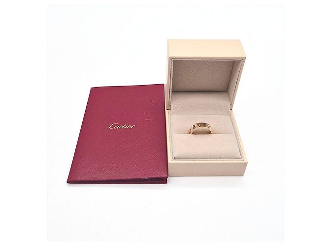 Anello Cartier Love Oro Rosa - vista 7