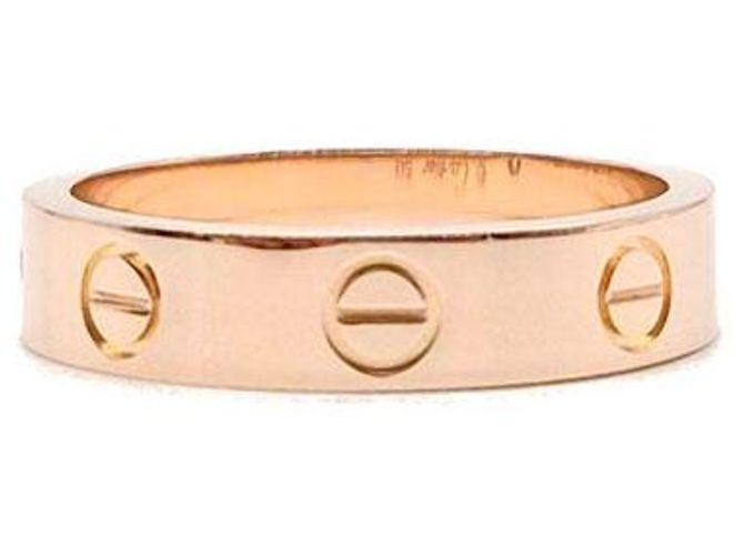 Anello Cartier Diamond Love Oro Rosa - vista 2