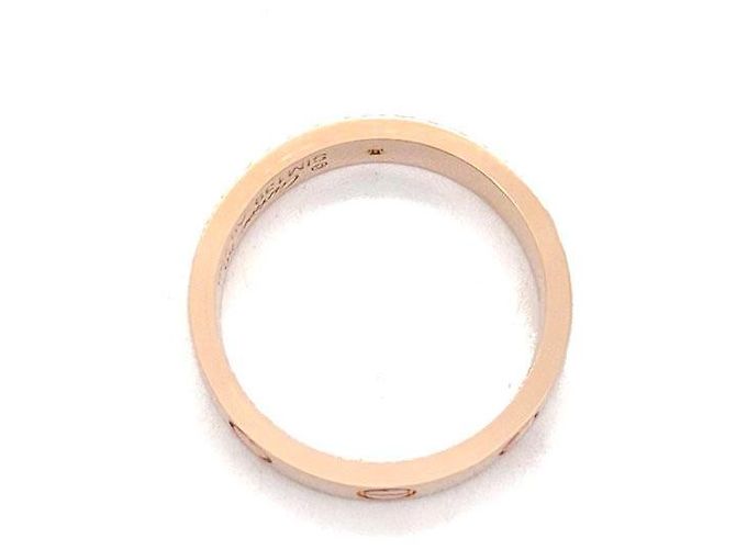 Anello Cartier Diamond Love Oro Rosa - vista 4