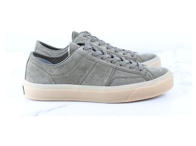 Tom Ford Sneakers Cambridge in camoscio - vista 5