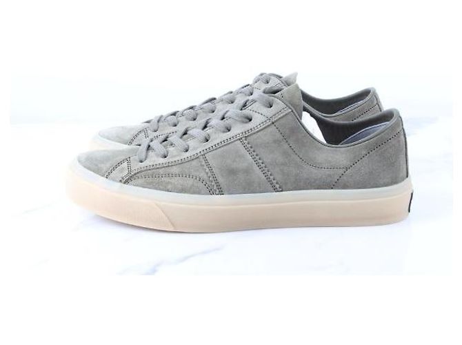 Tom Ford Sneakers Cambridge in camoscio - vista 6