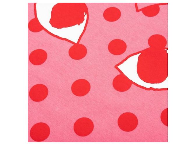 Comme Des Garcons Dot Heart Kurzarm T-Shirt AX - Ansicht 5