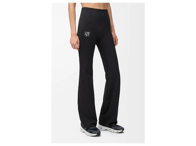 Pantalones Soft Bootleg Loewe Negros - vista 5