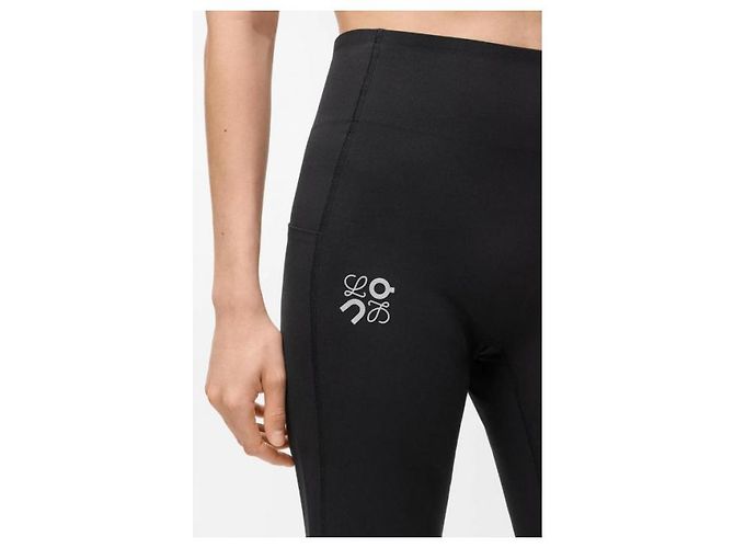 Pantalones Soft Bootleg Loewe Negros - vista 7