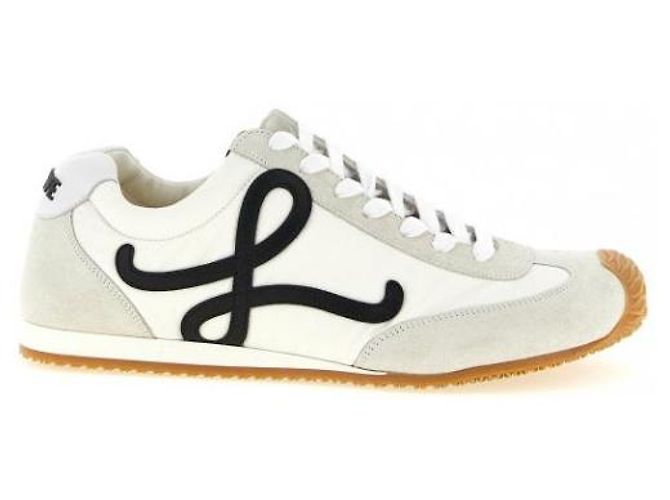 Loewe Sneakers Ballet Runner in nylon e vitello - vista 4