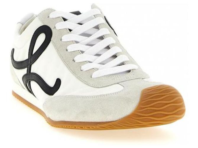 Loewe Sneakers Ballet Runner in nylon e vitello - vista 5