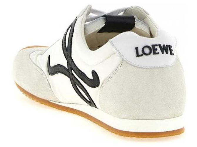 Loewe Sneakers Ballet Runner in nylon e vitello - vista 6