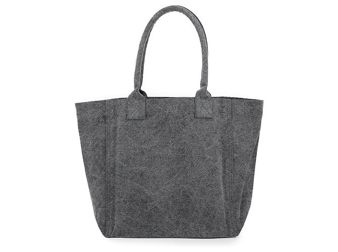 Borsa Tote piccola Isabel Marant nera in cotone - vista 5