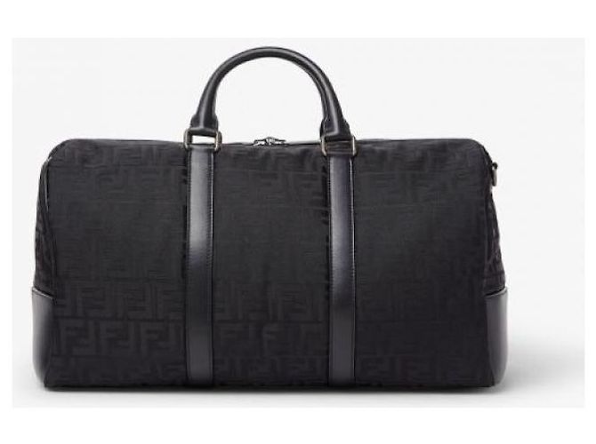 Borsa da viaggio Fendi Medium nera - vista 6