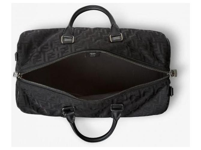 Borsa da viaggio Fendi Medium nera - vista 7