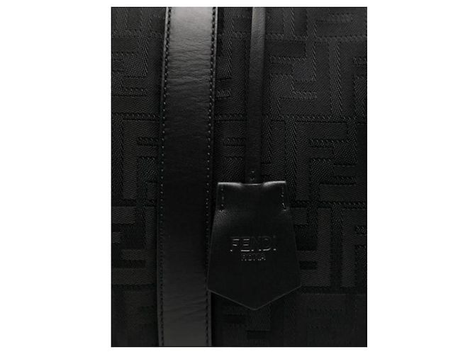 Borsa da viaggio Fendi Medium nera - vista 8