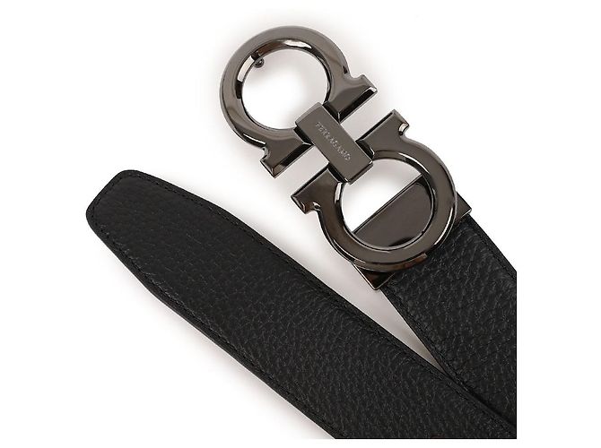 Salvatore Ferragamo Cintura Gancini reversibile e regolabile - vista 6
