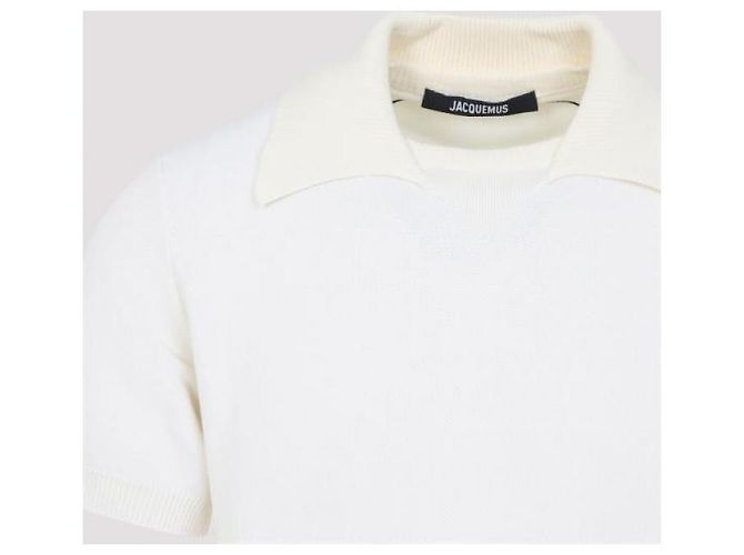 Jacquemus Strickpolo Off White - Ansicht 9