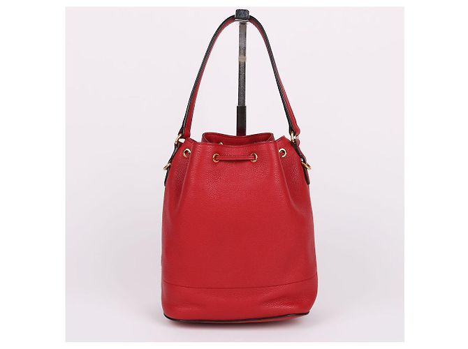 Prada Borsa a Secchiello Vitello con Manico Superiore - vista 4