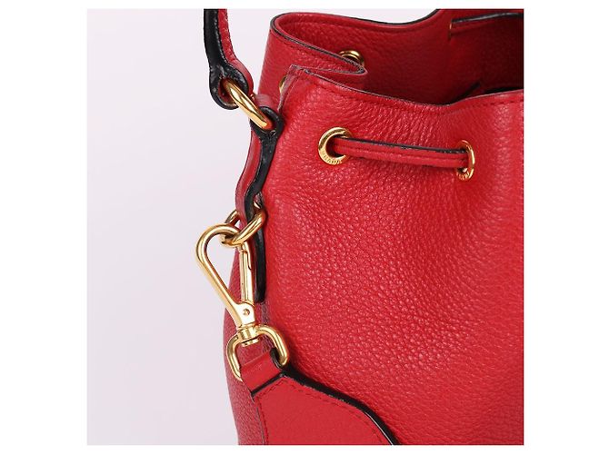 Prada Borsa a Secchiello Vitello con Manico Superiore - vista 6