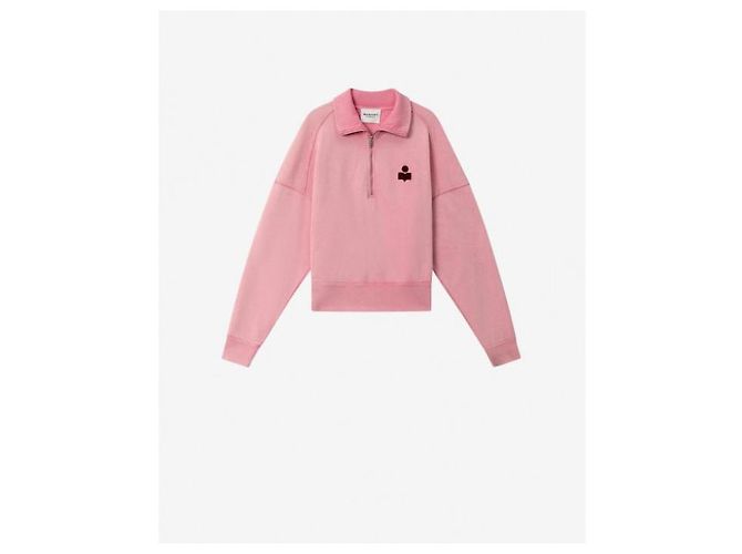 Isabel Marant Half Zip Logo Sweatshirt BGBY - Ansicht 4