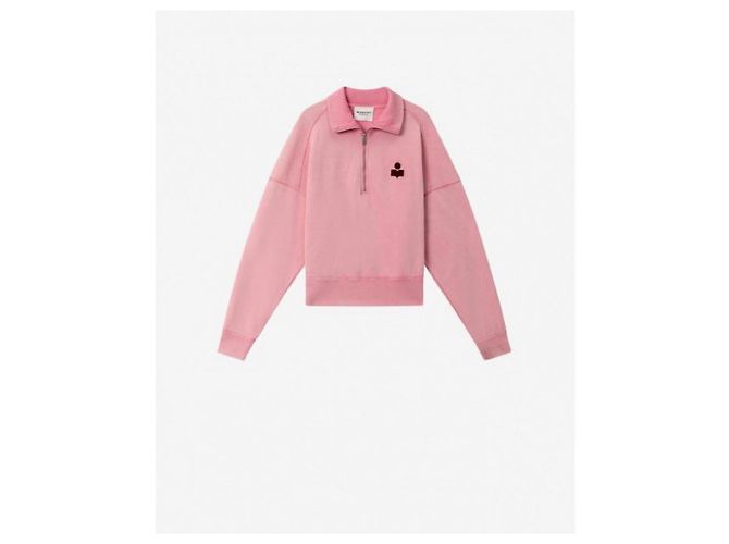 Isabel Marant Half Zip Logo Sweatshirt BGBY - Ansicht 5