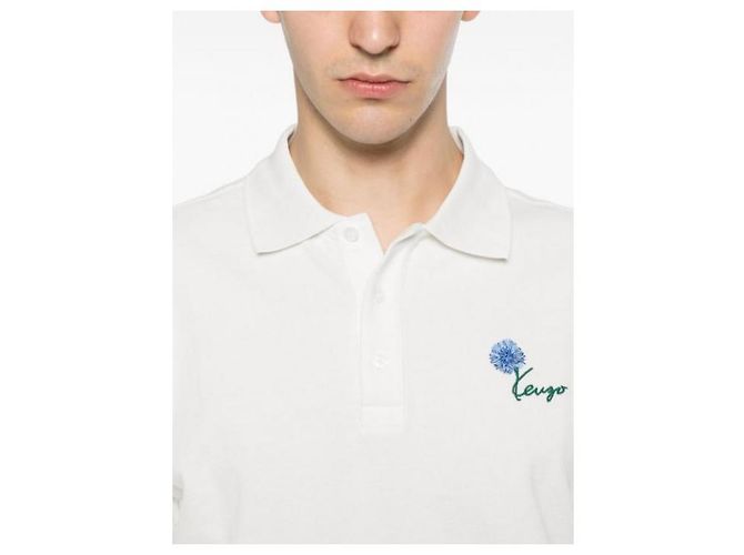 Kenzo Slim Polo mit Tulpenstickerei - Ansicht 7