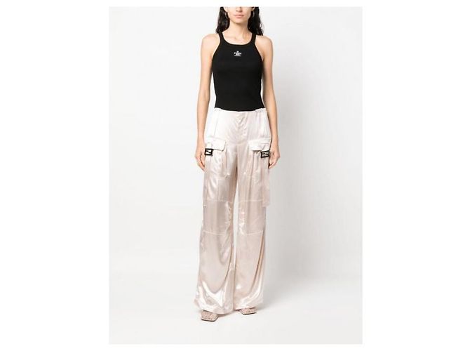 Fendi Baumwoll-Top mit besticktem Logo - Ansicht 6