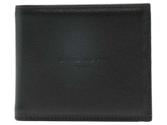 Portafoglio Givenchy da uomo in pelle di vitello nera - vista 4