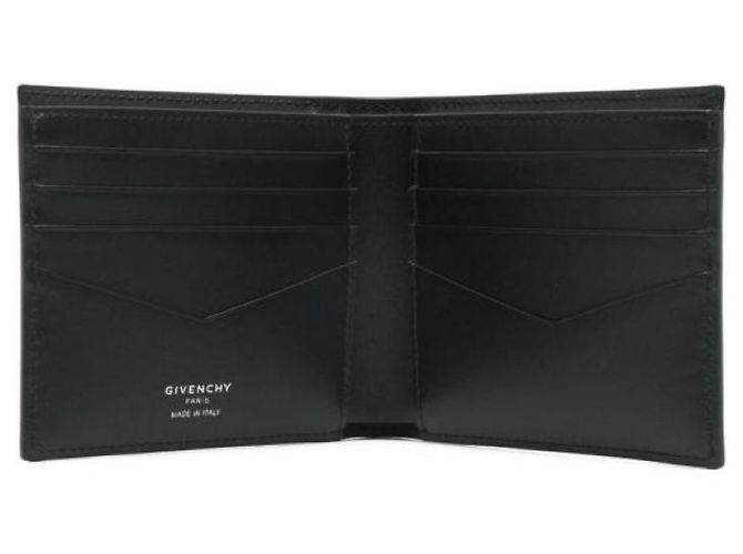 Portafoglio Givenchy da uomo in pelle di vitello nera - vista 6