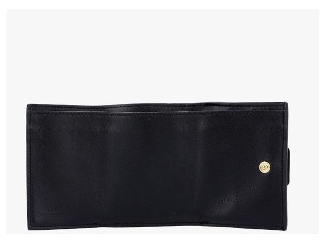 Fendi Portafoglio Micro Tri-Fold Monogram Baguette - vista 6