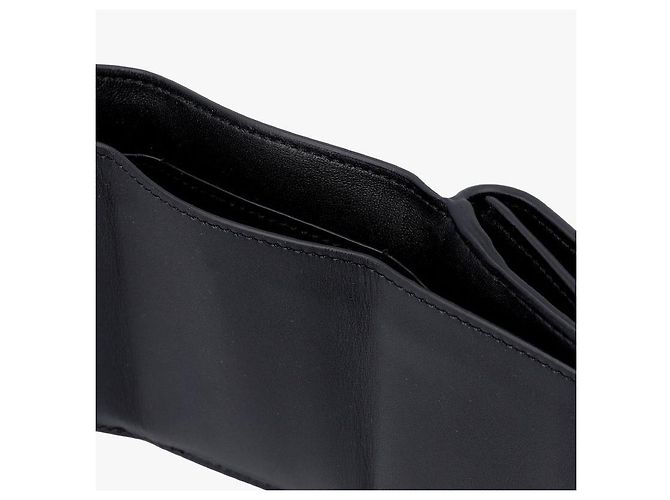 Fendi Portafoglio Micro Tri-Fold Monogram Baguette - vista 7