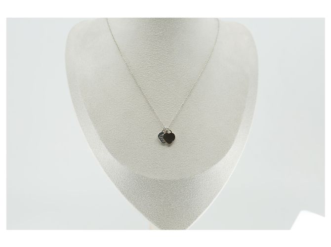 Tiffany & Co Return to Heart Rubedo Silver Halskette - Ansicht 8