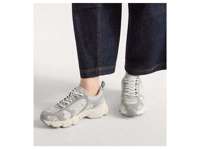 Dior Sneakers Chrono Grey Mesh - vista 3
