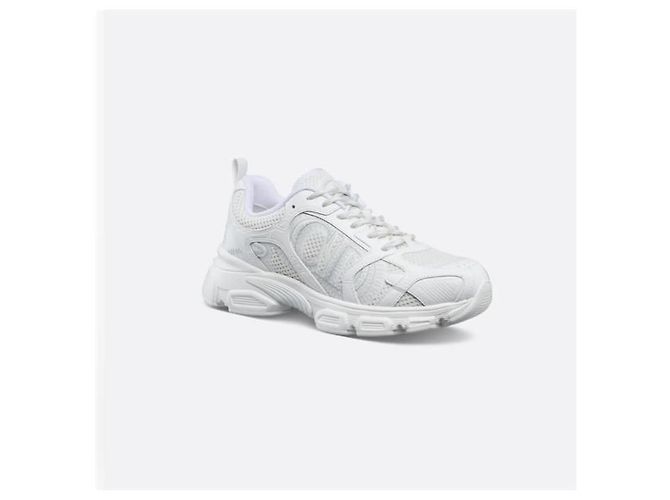 Dior Sneakers Chrono White Mesh - vista 2