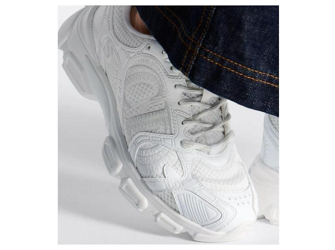 Dior Sneakers Chrono White Mesh - vista 5