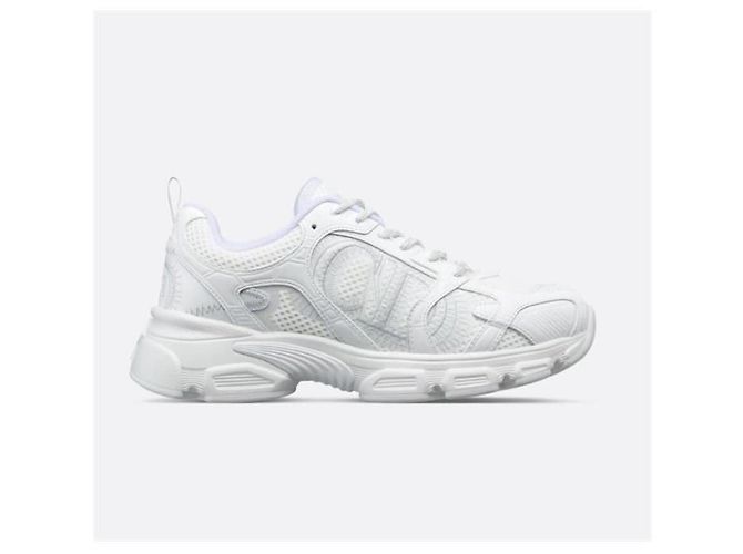 Dior Sneakers Chrono White Mesh - vista 6