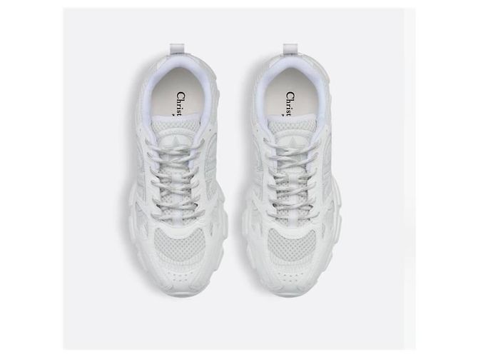 Dior Sneakers Chrono White Mesh - vista 7